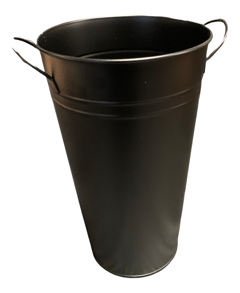 Set Of 1 - Sparkler Bucket 30cm (Black)