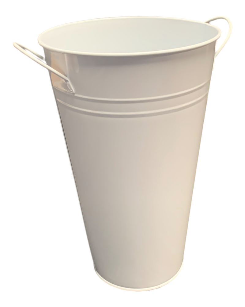 Set Of 1 - Wedding Sparkler Bucket 30 cm (White)
