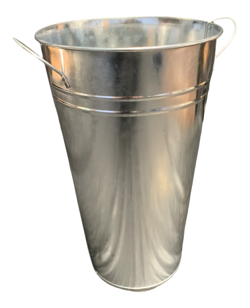 Set Of 1 - Wedding Sparkler Bucket 30 cm (Zinc)