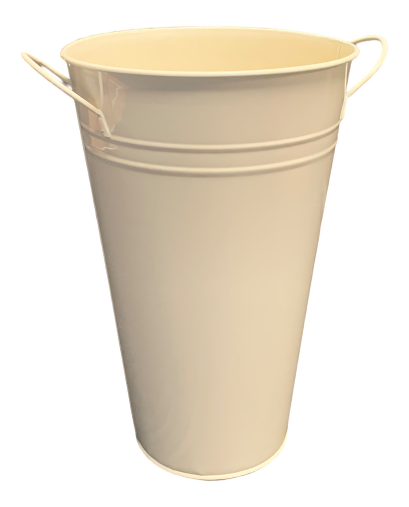 Set Of 1 - Wedding Sparkler Bucket 30cm (Cream)