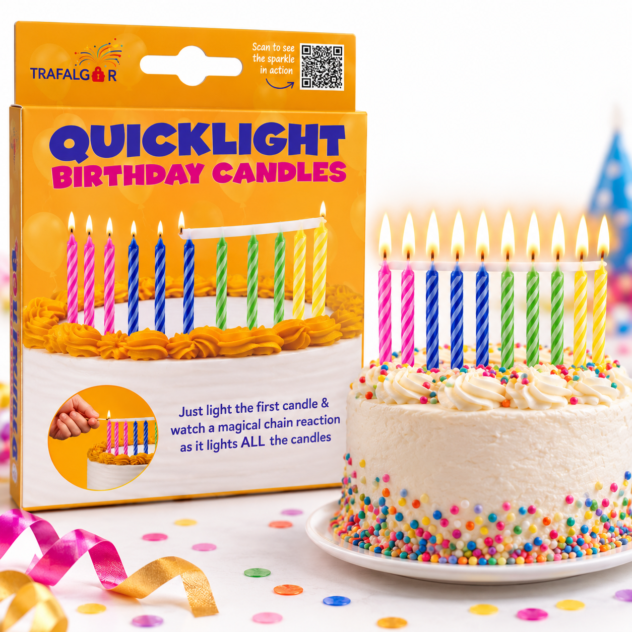 Quick Light Birthday Candles