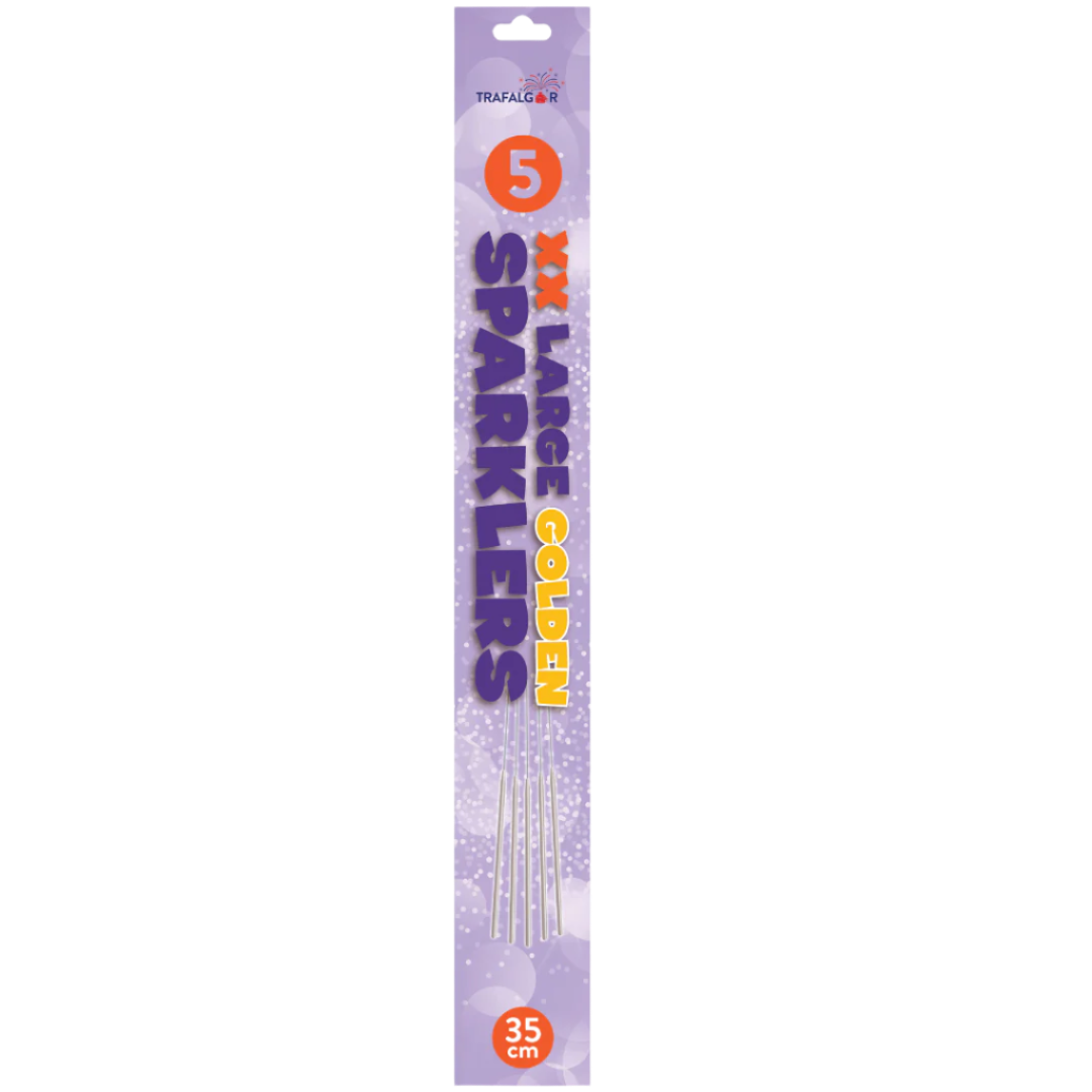 Pack Of 5 Trafalgar 35 cm Sparklers