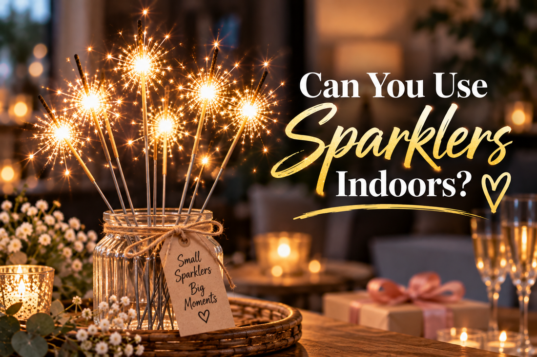Can You Use Sparklers Indoors? A Guide to Indoor Sparklers & Safety