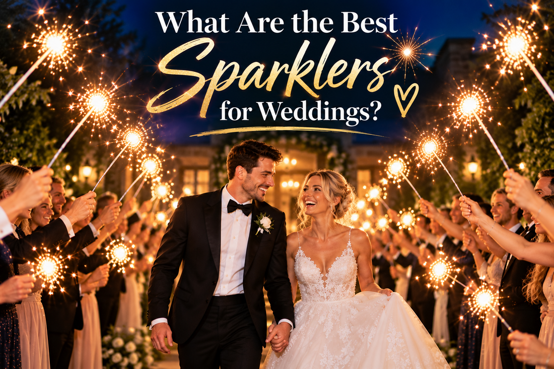 What Are the Best Sparklers for Weddings? Our Complete Guide