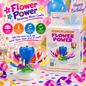 Flower Power Revolving Music Candle