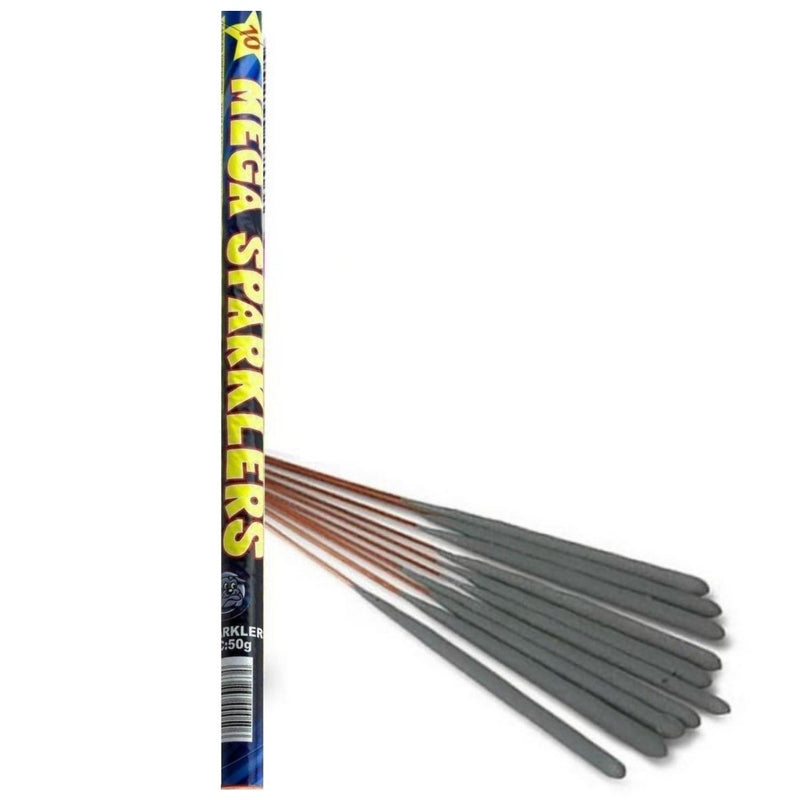 Bulk Buy 40cm Long Sparklers (PACK OF 50) In Tubes